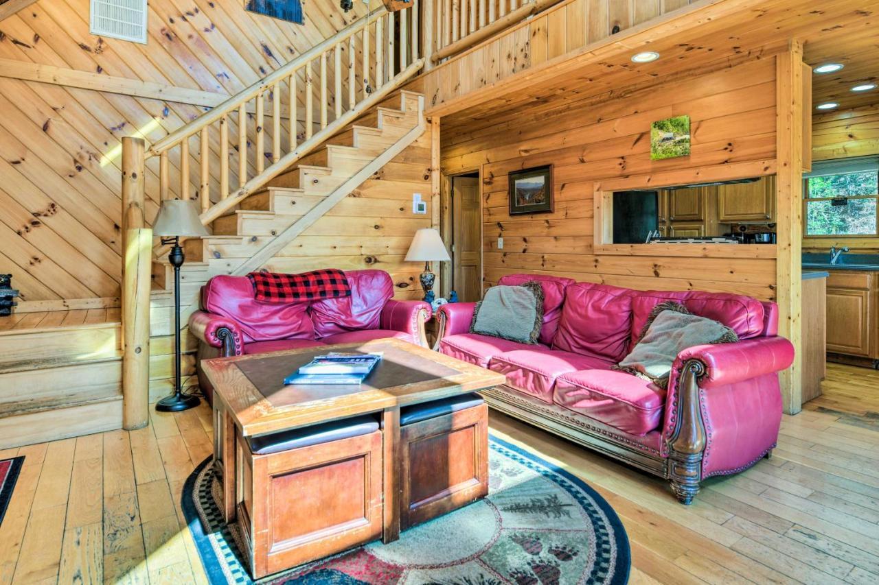 Bryson City Cabin Rental With Views And Hot Tub Exteriör bild